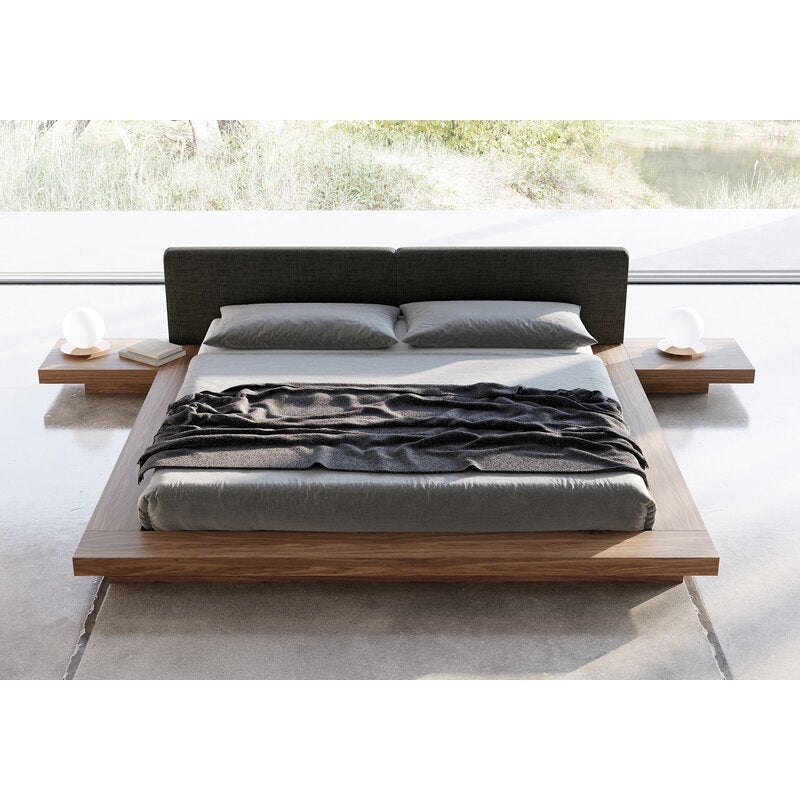 Japanese platform store bed king