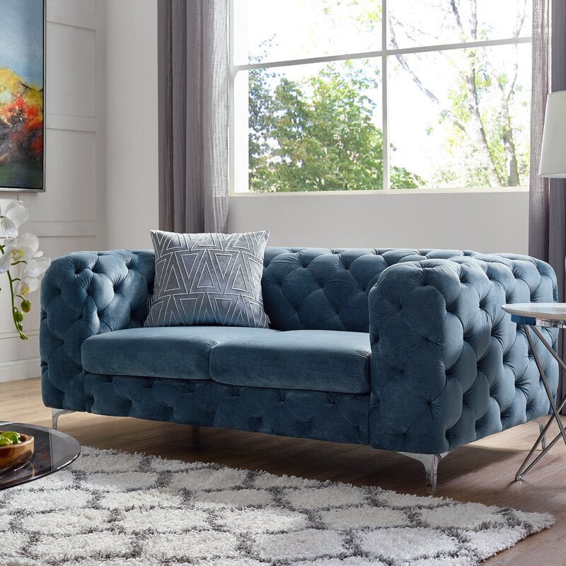 Overstock chesterfield online sofa