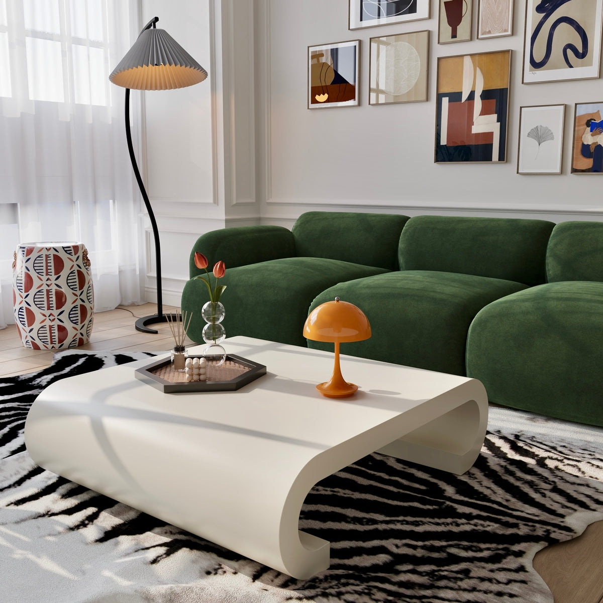 Marlow Coffee Table (Off-White)