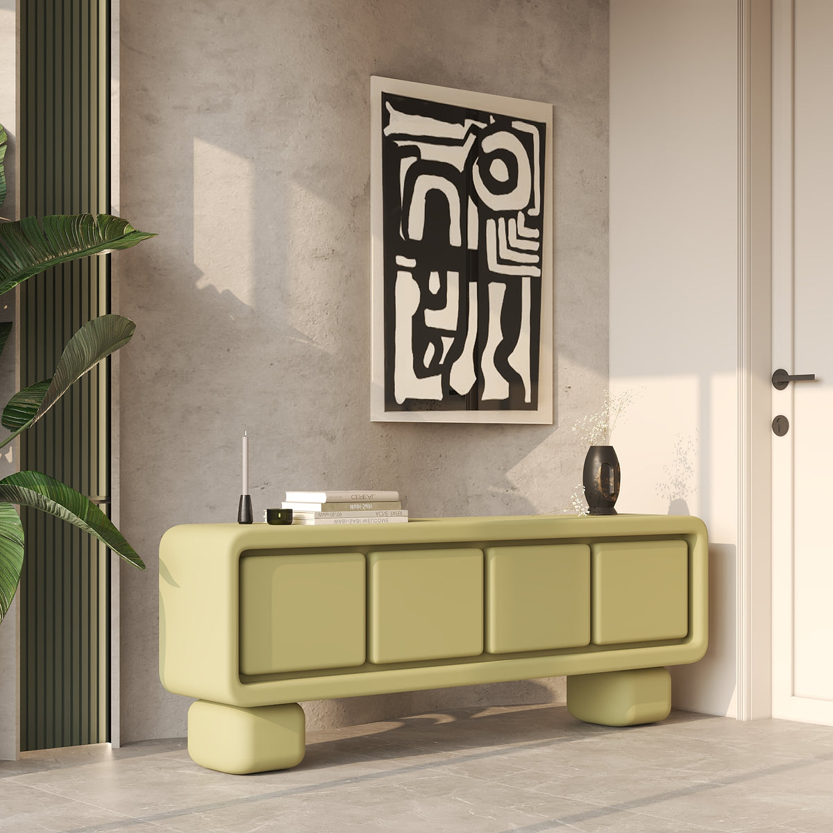 Avalon TV Unit (Light Green)