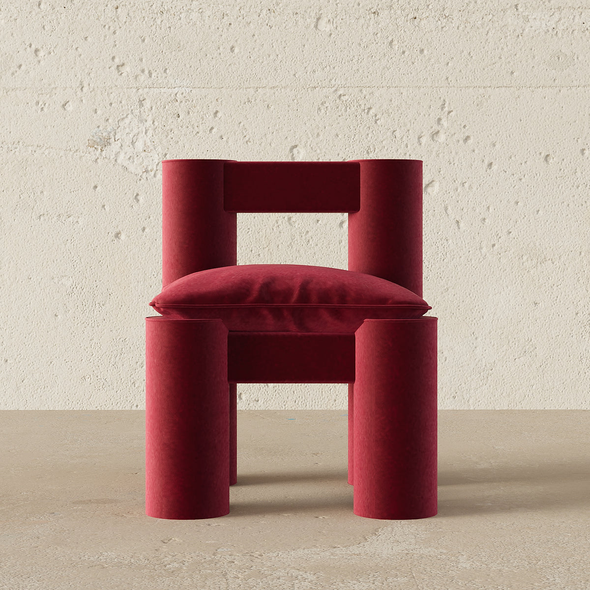 Icon Chair (Burgundy)