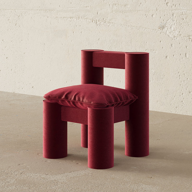 Icon Chair (Burgundy)