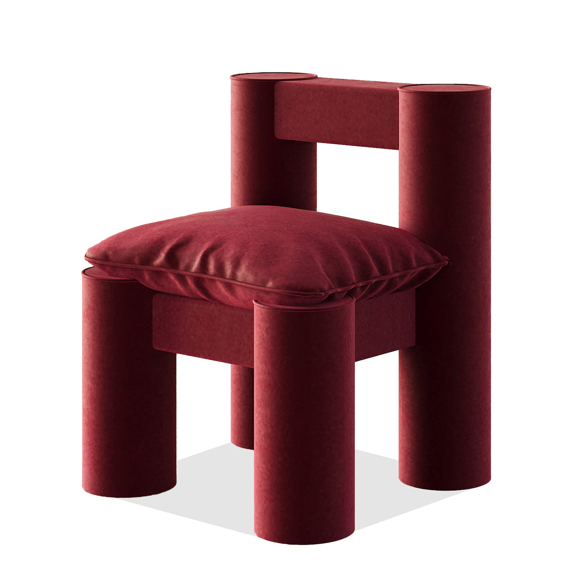 Icon Chair (Burgundy)