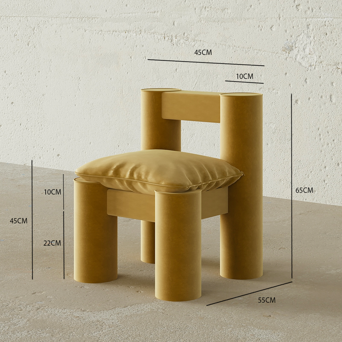 Icon Chair (Mustard)