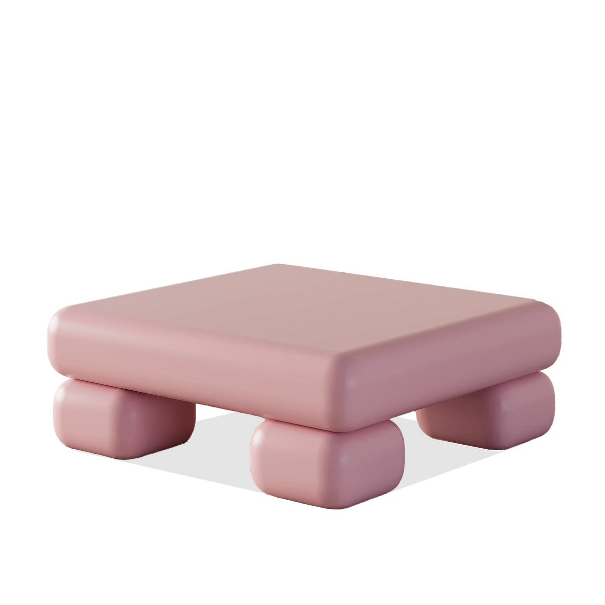 Puffy Coffee Table (Pink)