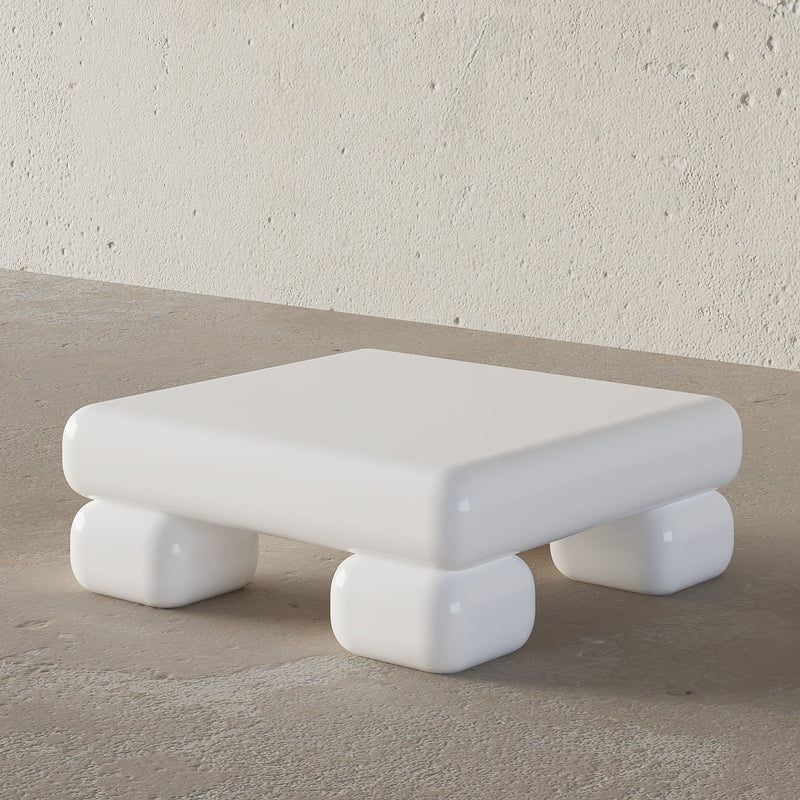 Puffy Coffee Table (White)