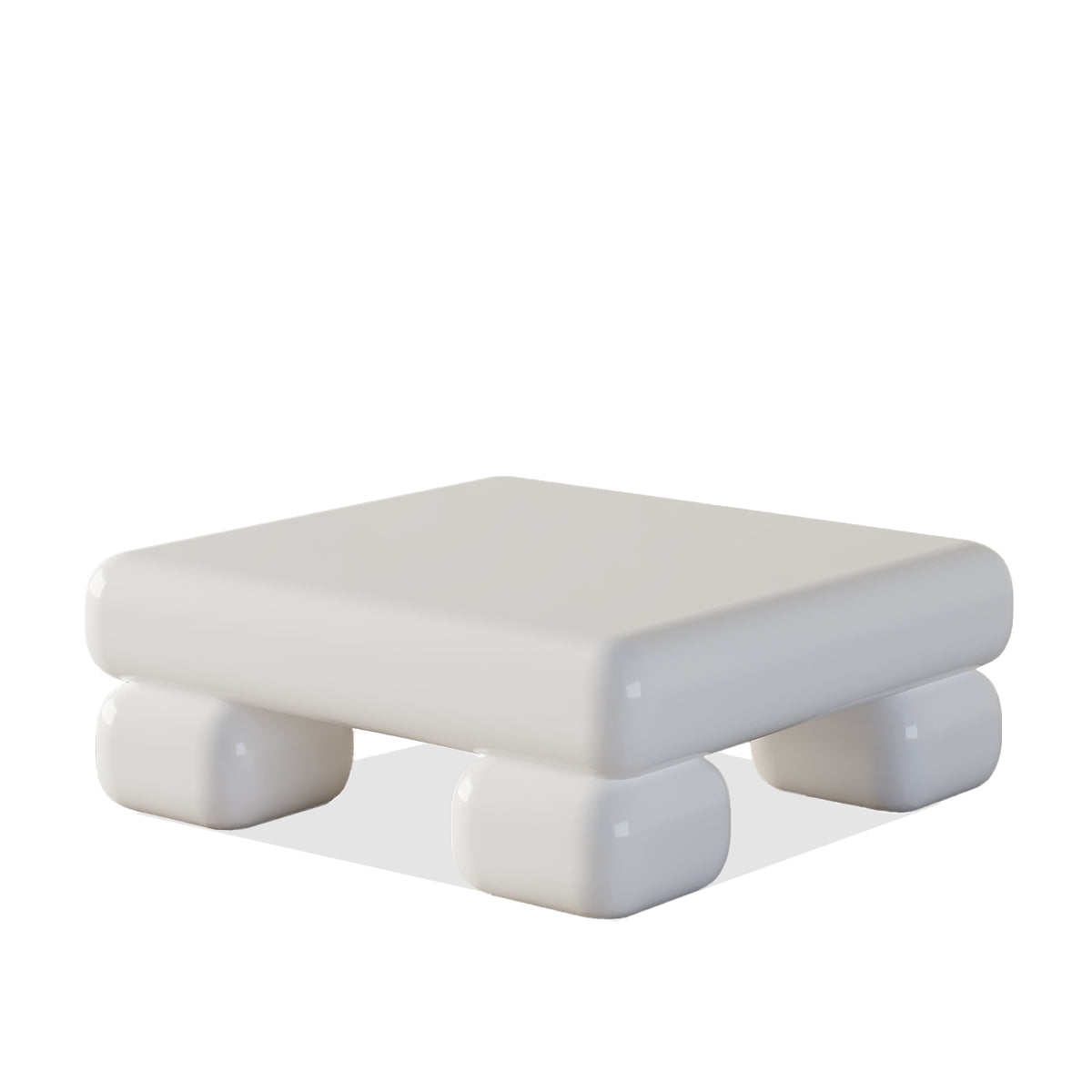 Puffy Coffee Table (White)