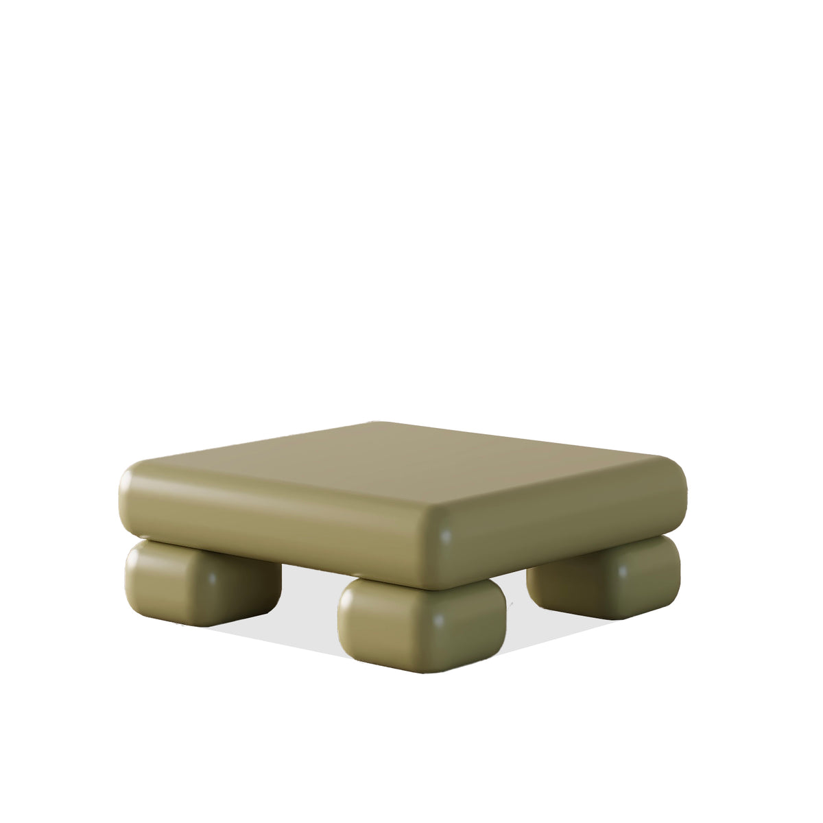 Puffy Coffee Table (Olive)