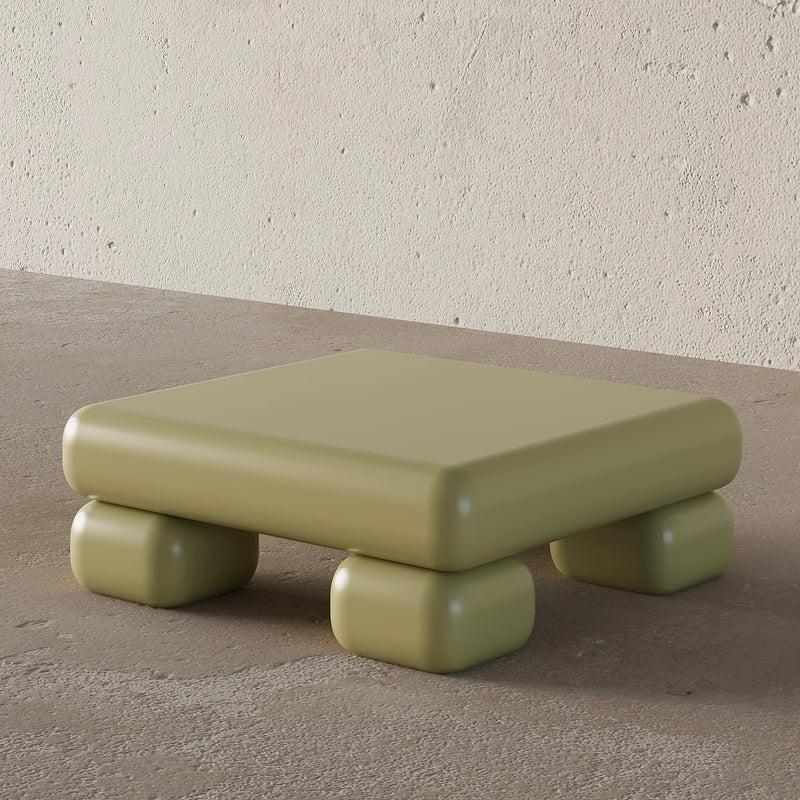 Puffy Coffee Table (Olive)