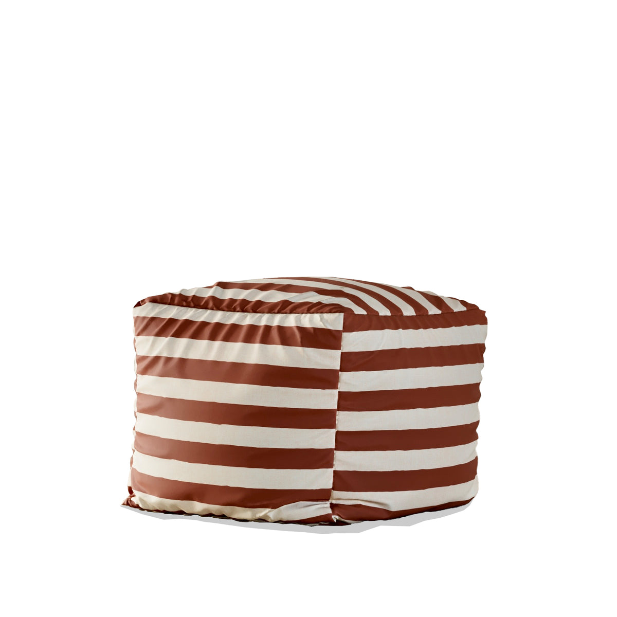 Zebra Pouf (Cookie Brown)