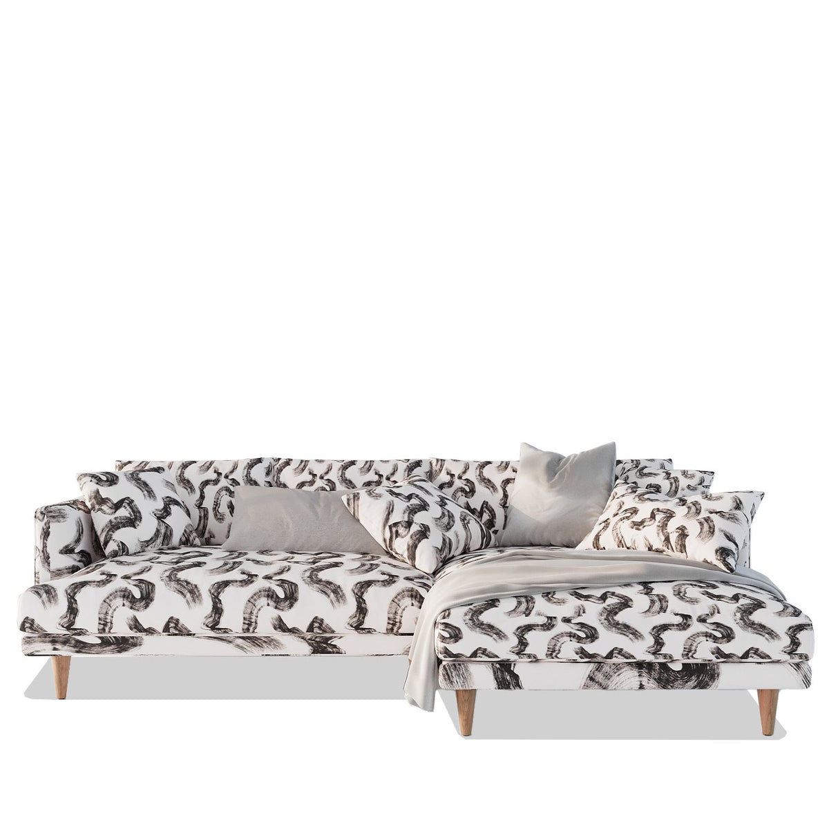 Harris L-Shape Sofa 3S / Eclectic Edition