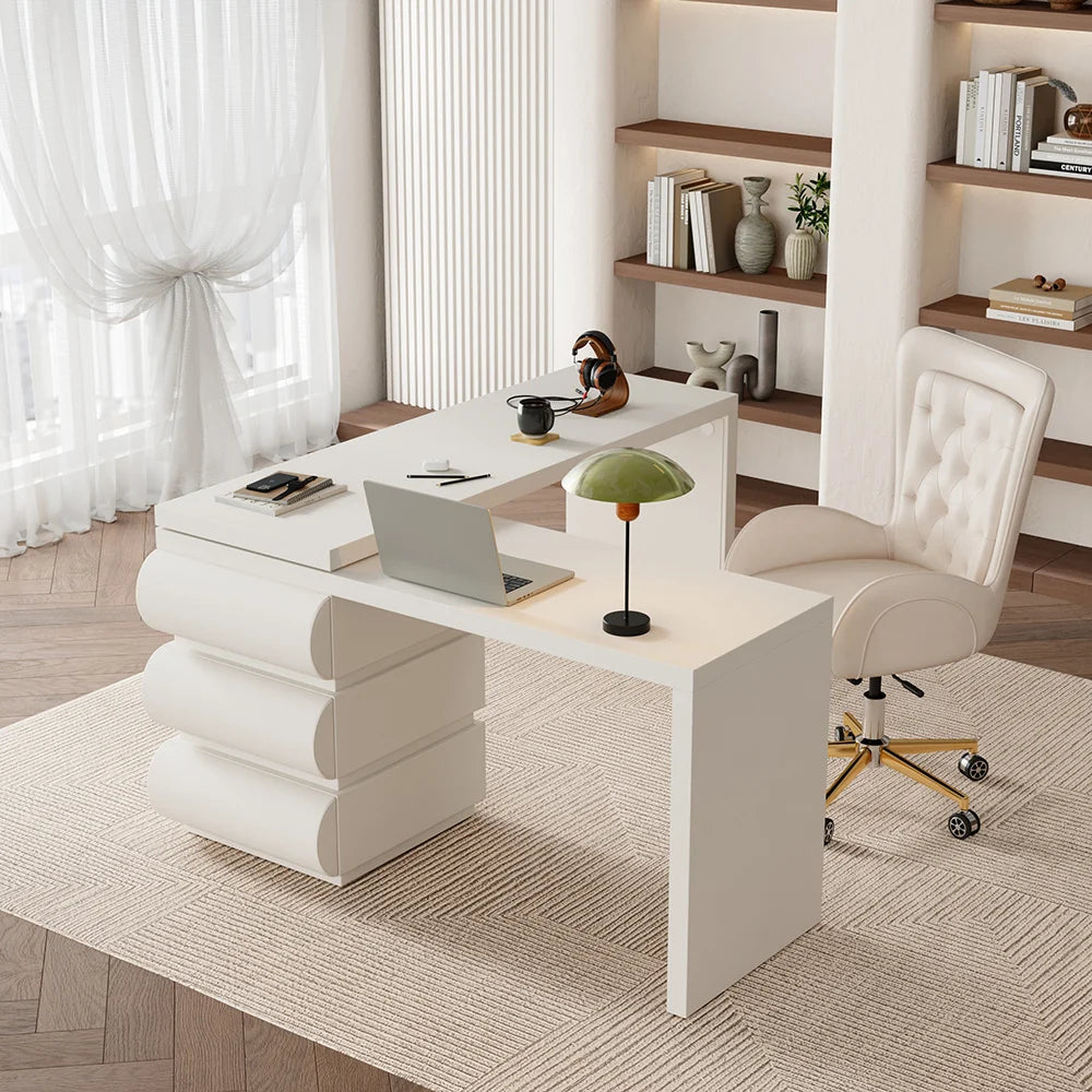 Valentina Office Desk / White
