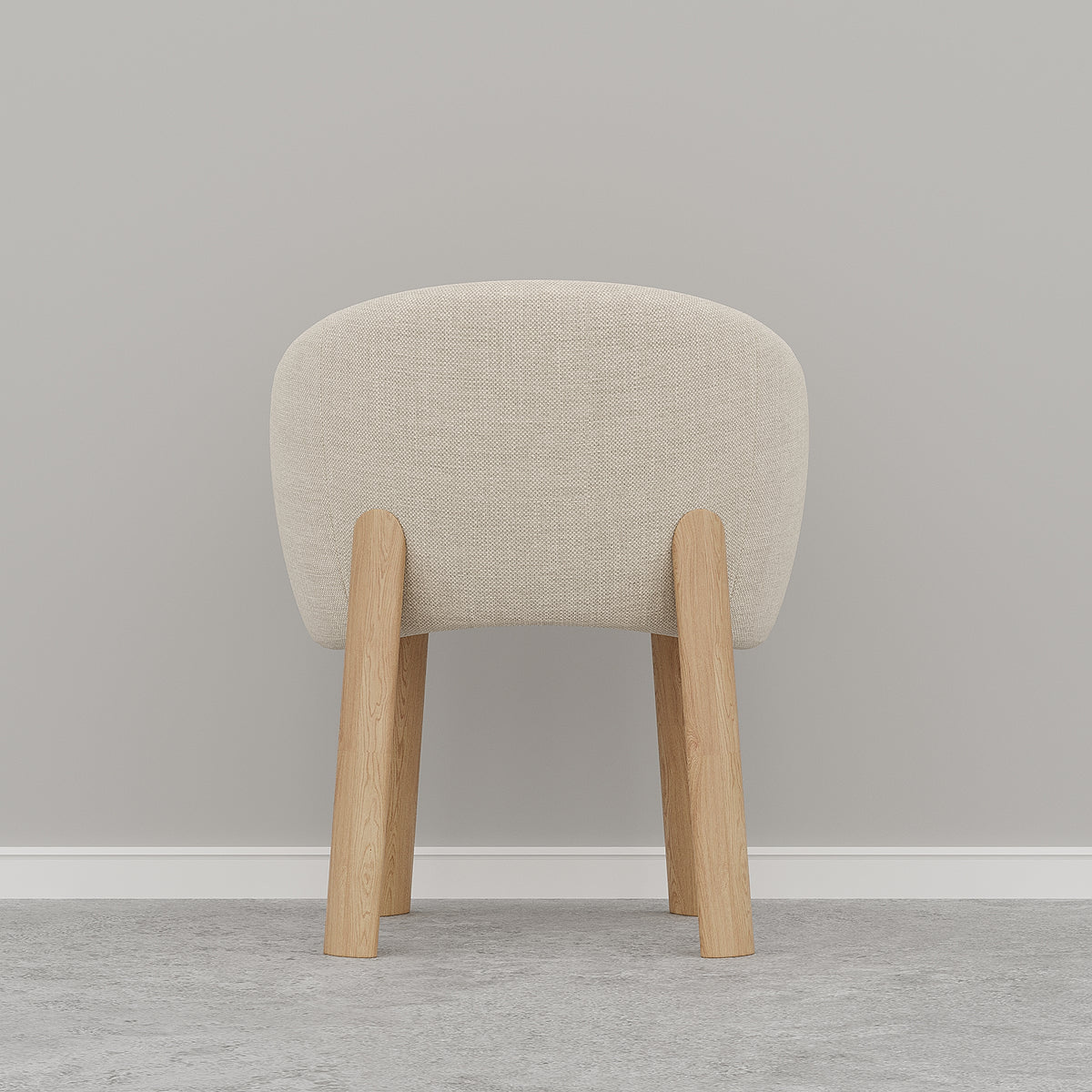 Oshun Armchair / Beige Cotton Blend