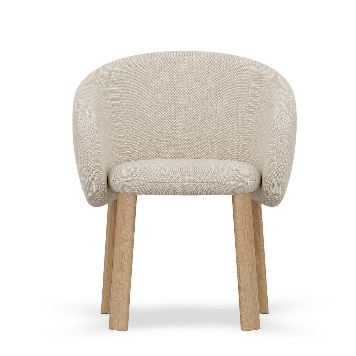 Oshun Armchair / Beige Cotton Blend