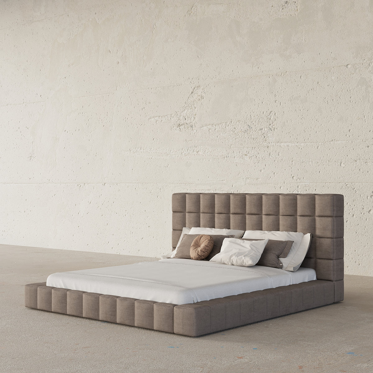 Sadie Upholstered Platform Bed