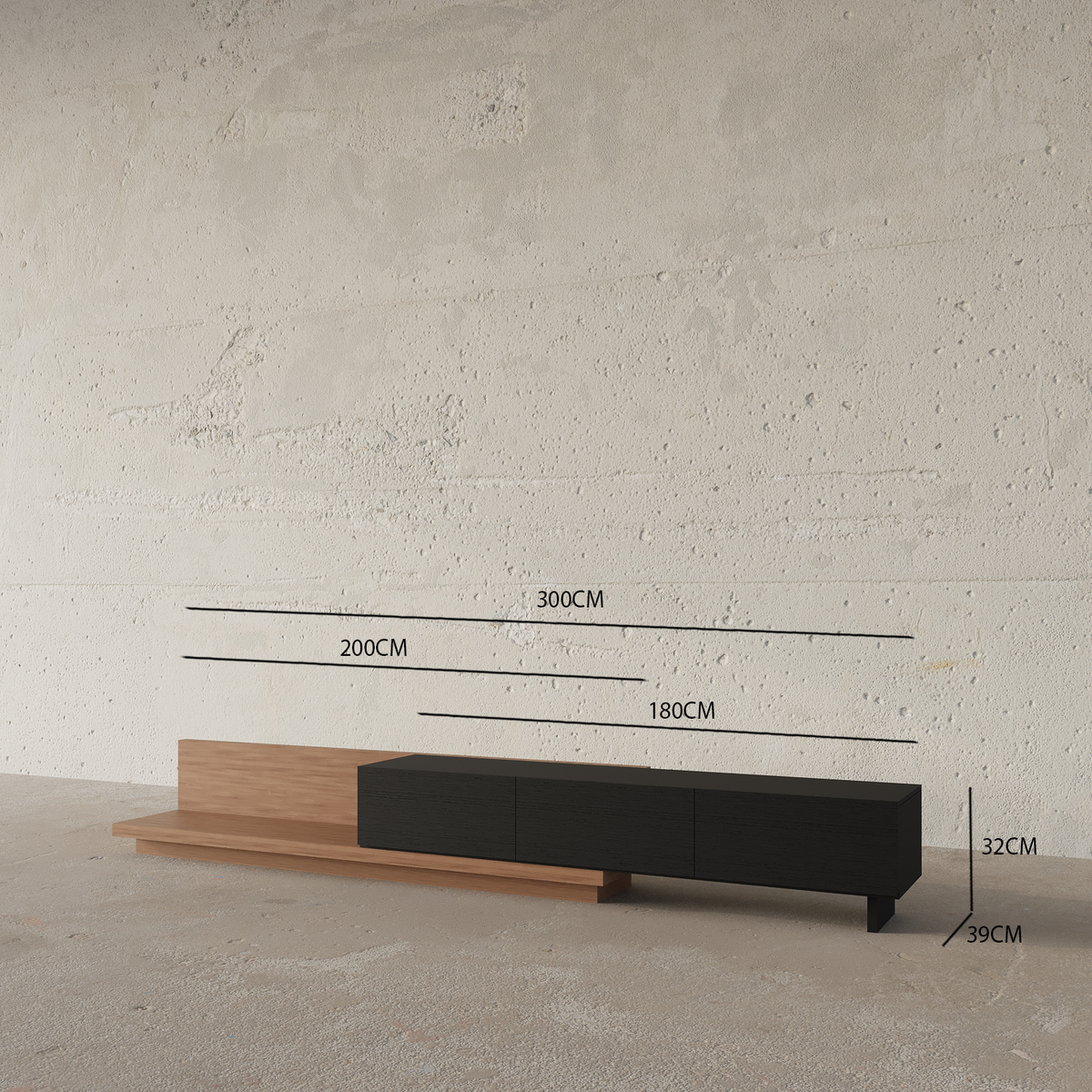 Byren Extendable TV Unit