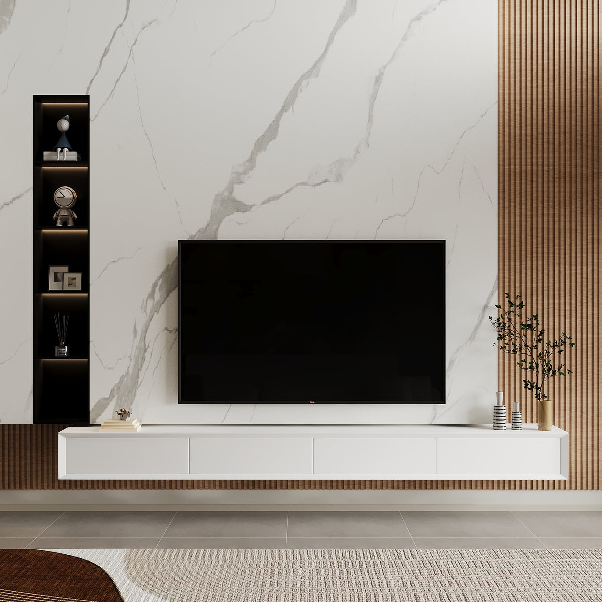 Solano Low-Profile TV Unit