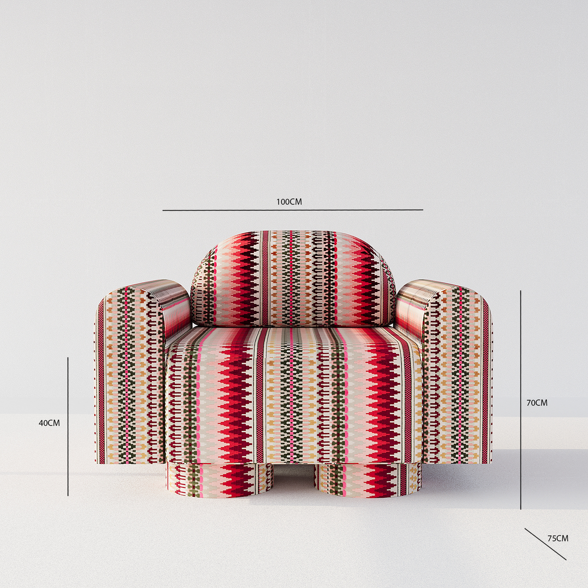 Rein Armchair / Afro Chic Edition