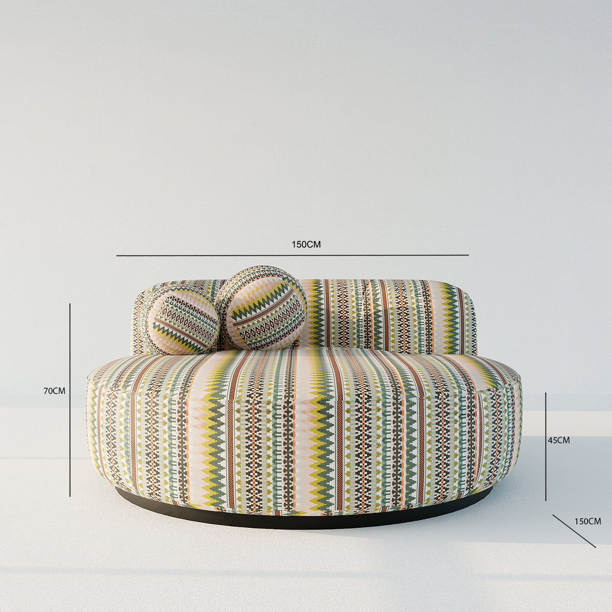 Tortello Day Bed 2S / Afro Chic Edition