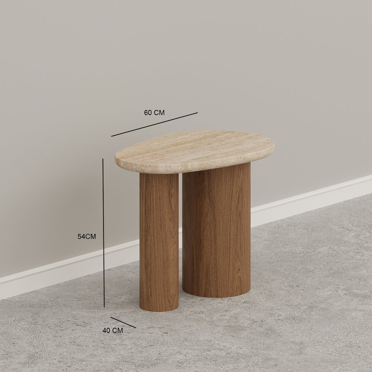 Armona Side Table / 60 x 40 CM