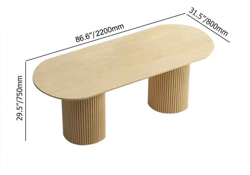 Fabian Dining Table V2 / High Quality-Wood