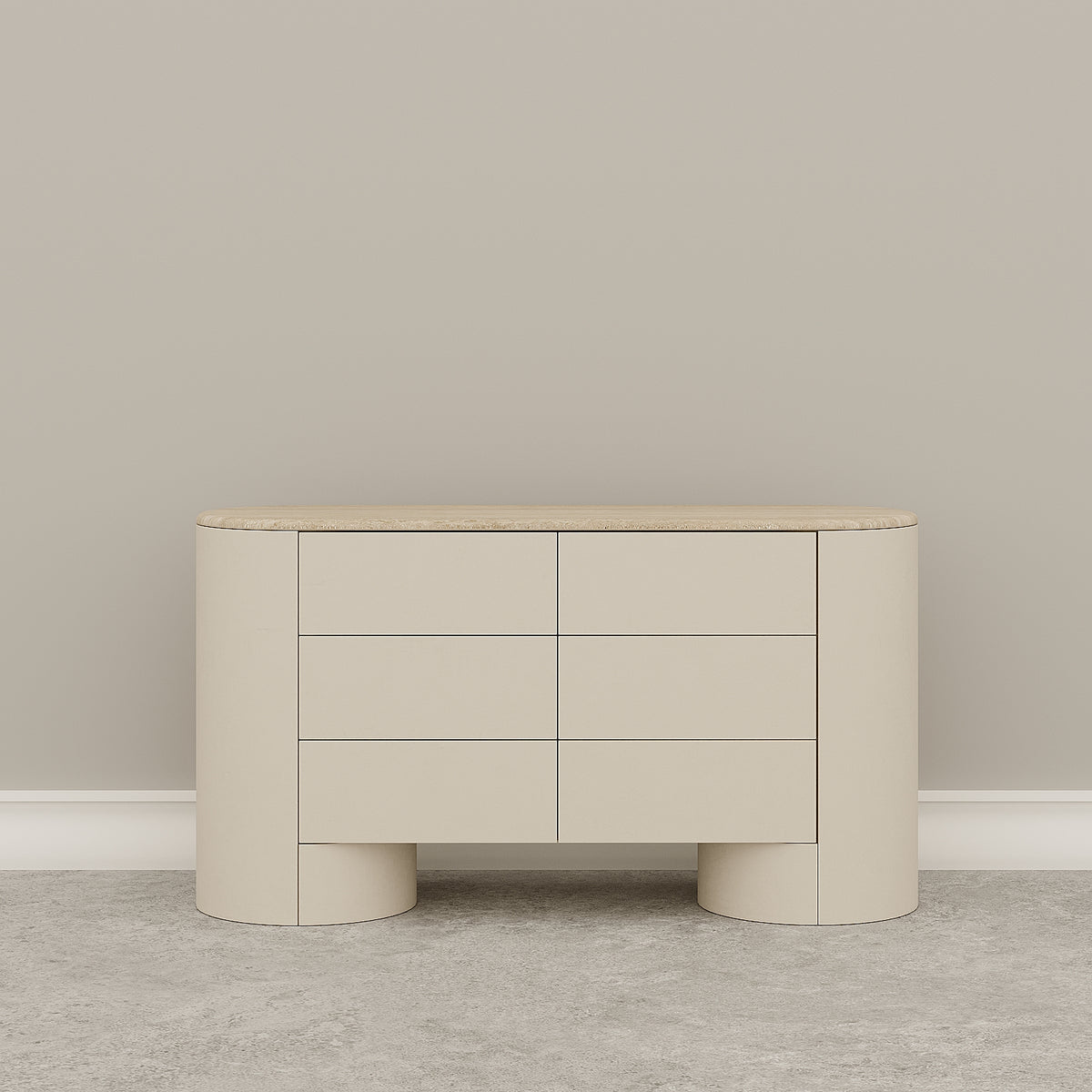 Zelda Dresser / Travertine Top