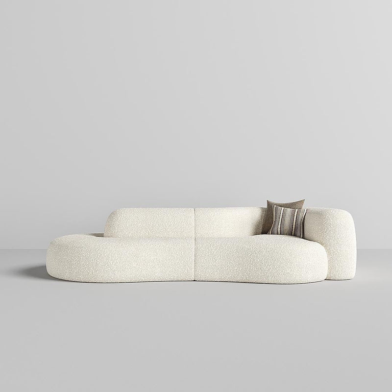 Java Sofa / Off-White Boucle - Walls Nation