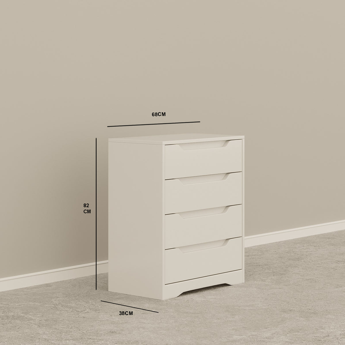 Etta Dresser / 68 x 38 CM