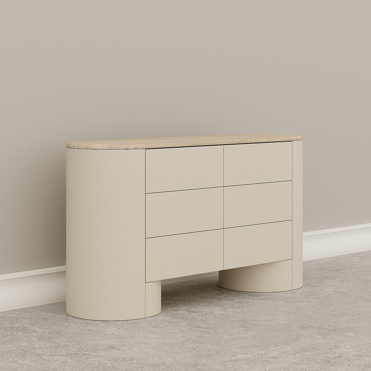 Zelda Dresser / Travertine Top