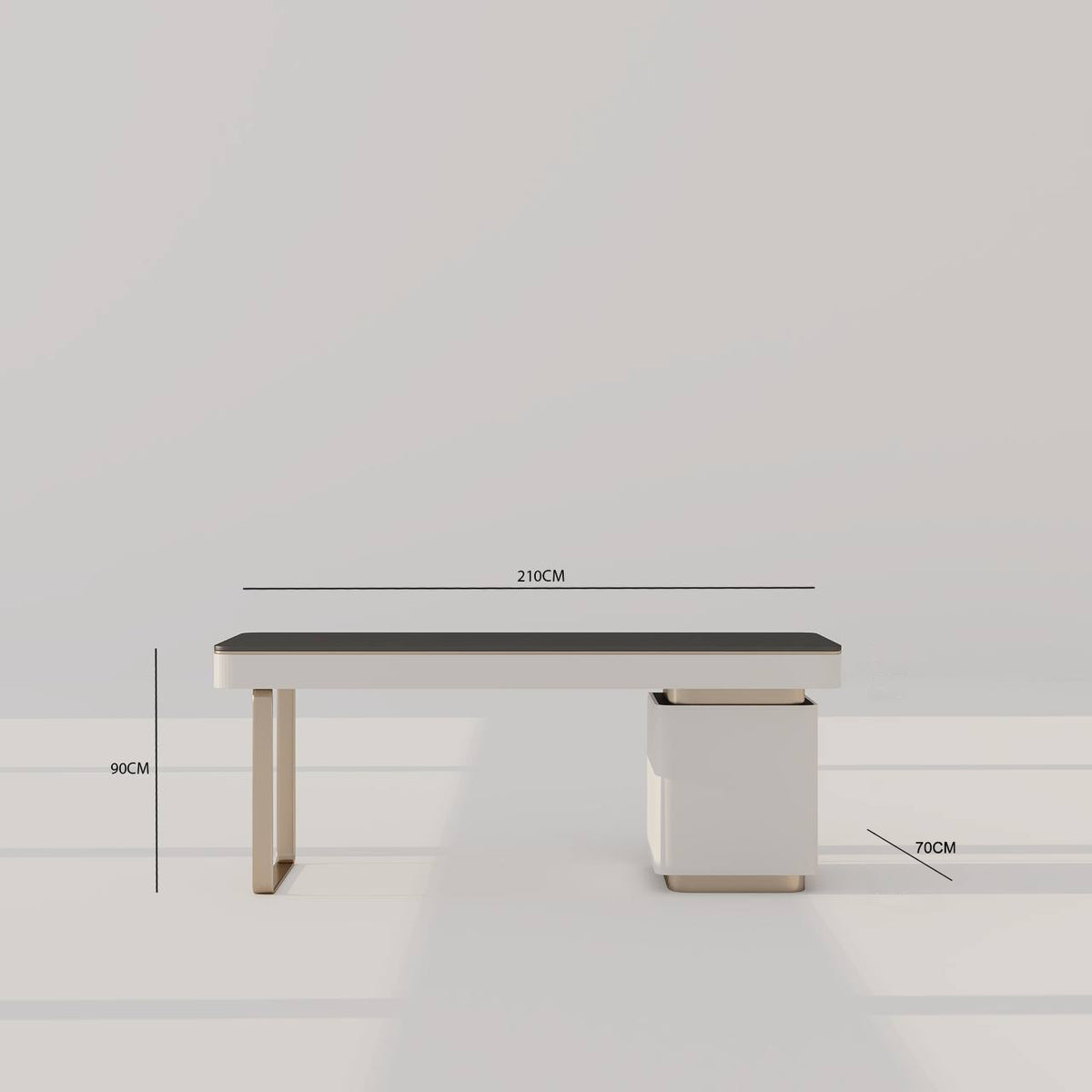 Vega Office Desk / 210 x 70 CM