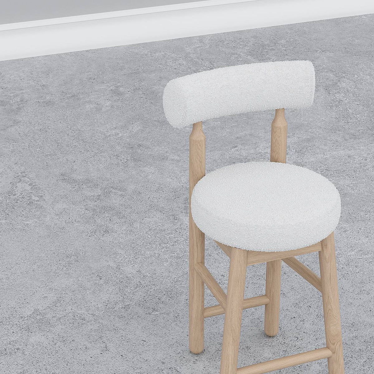 Rohan Bar Stool / 43 x 90 CM