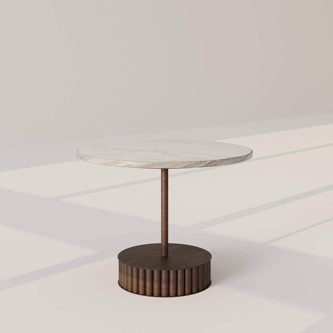 Yanni Side Table / 60 x 48 CM