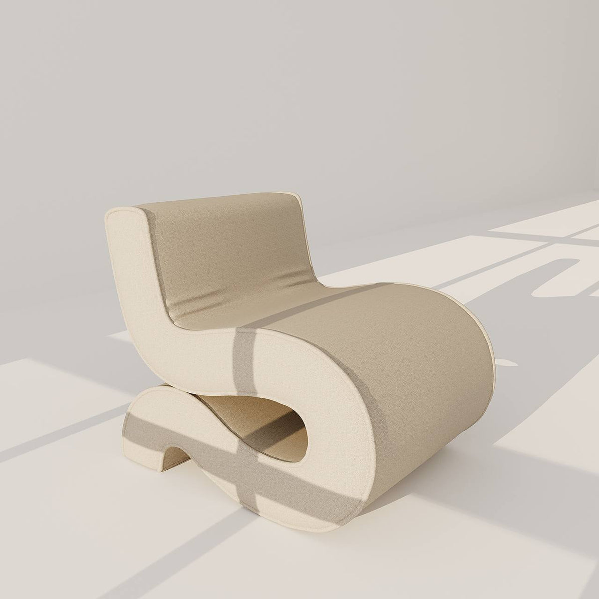 Mariano Chair / Beige Cotton Blend