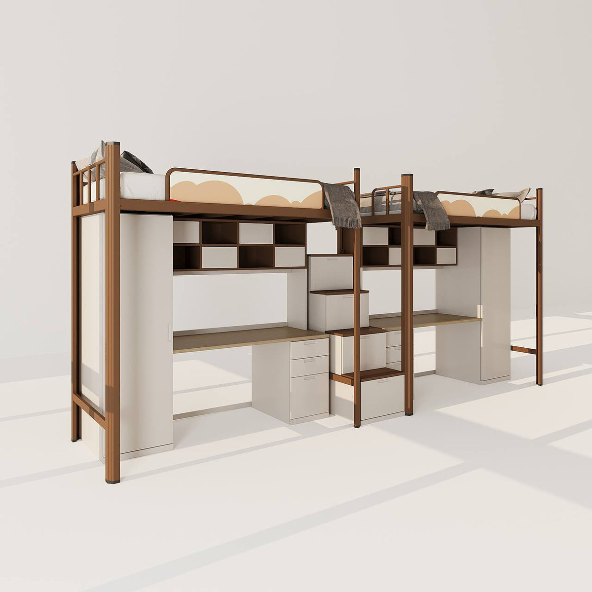 Mocka Bunk Bed / Beige