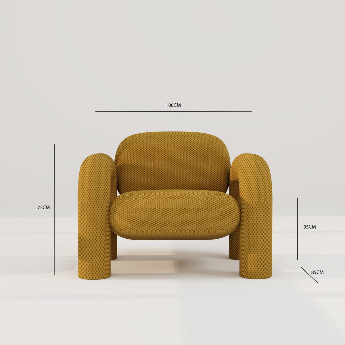 Delano Armchair / 100 x 85 CM