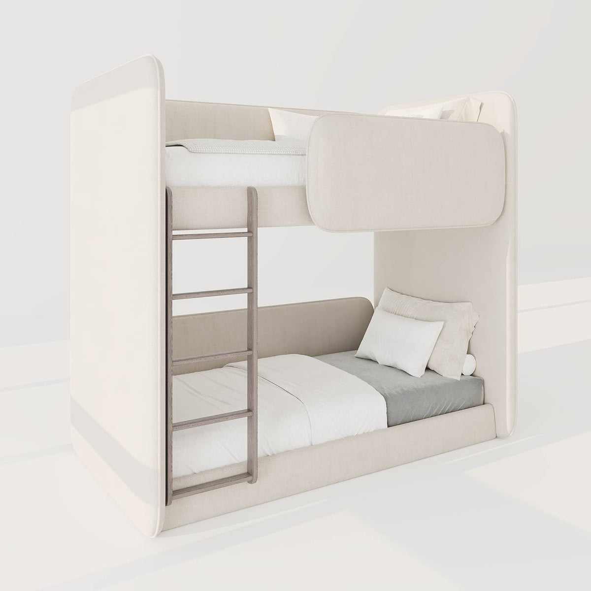 Aletta Bunk Bed / Premium Beige Linen