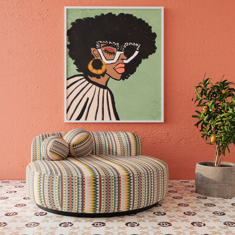 Tortello Day Bed 2S / Afro Chic Edition