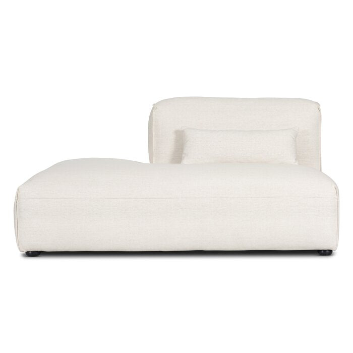 White chaise lounge sofa sale