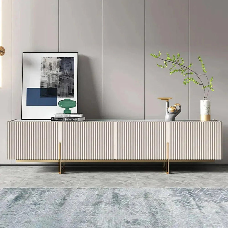 Cremea TV Unit / Genuine Marble Top - Walls Nation