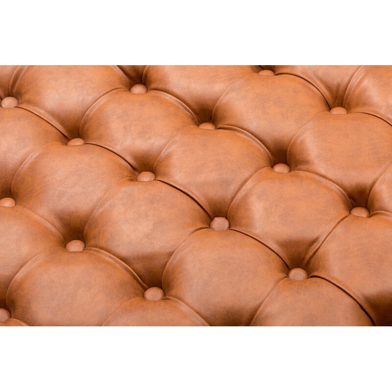 Round tan deals ottoman