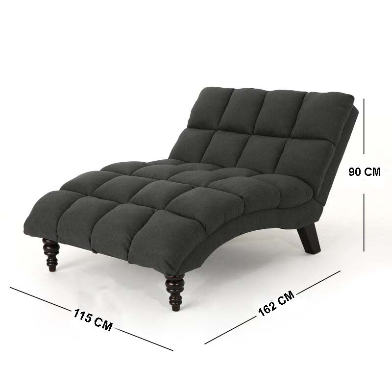 Double lounge store chair indoor