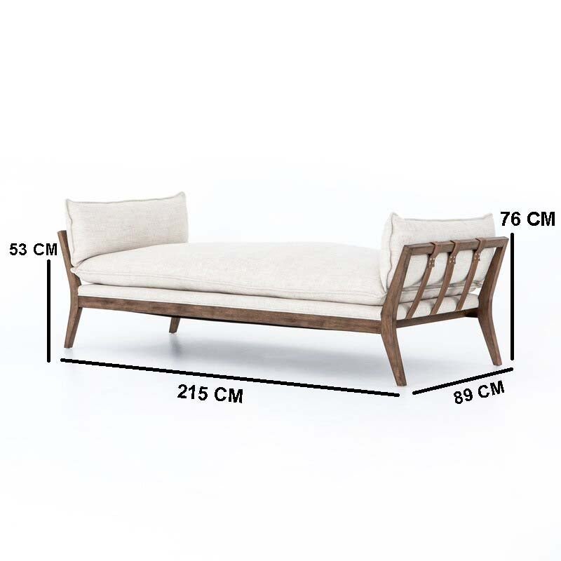 Chaise store lounge size