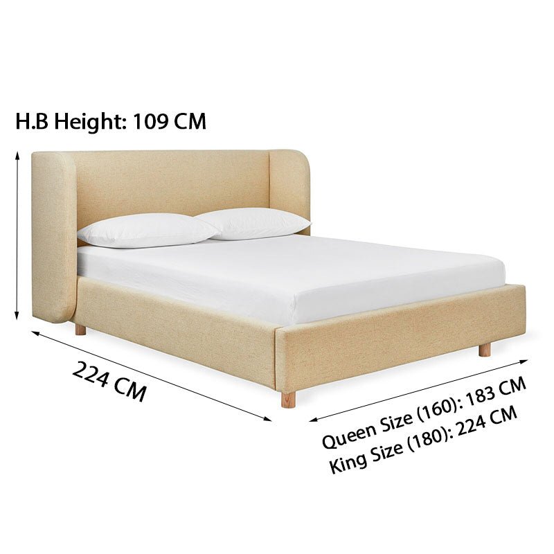 Scandi bed deals frame