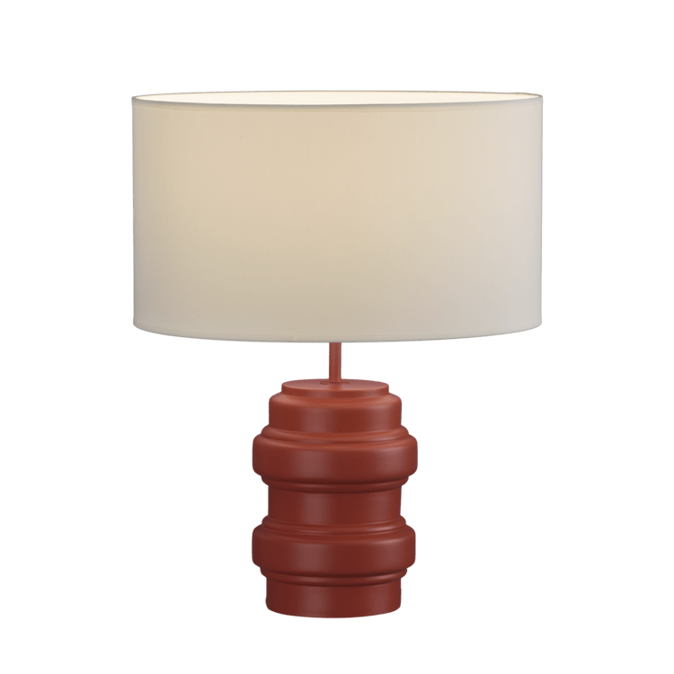 Table Lamp Emira / Polyresin & Cotton - Walls Nation