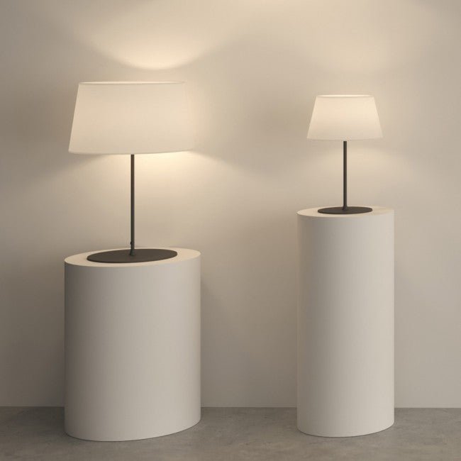 Table Lamp Stilo / Metal & Cotton - Walls Nation